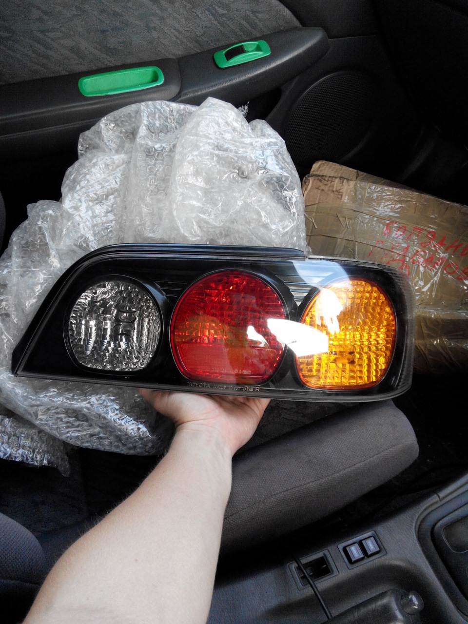 Новый стопарь — Toyota Sprinter Trueno (110), 1,6 л, 1998 года | своими ...