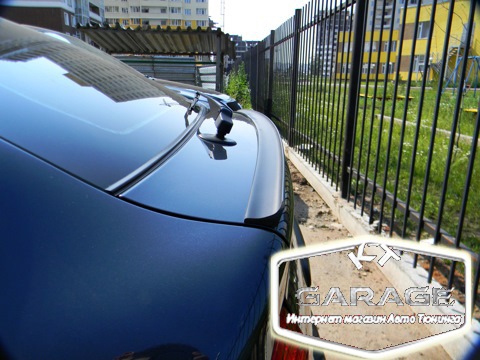 Спойлер на крышку багажника, универсальный, широкий — kt-garage.com на ...