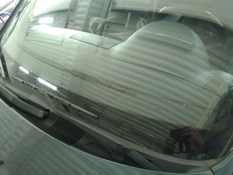 Замена треснутого лобового на XYG — Mazda 6 (1G) GG, 2 л, 2005 года ...