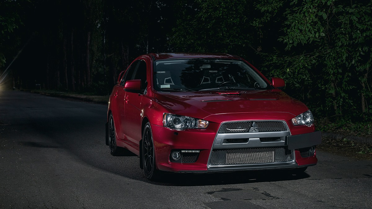 Mitsubishi Lancer Evolution X 2.0 бензиновый 2008 | SST Rally Red на DRIVE2