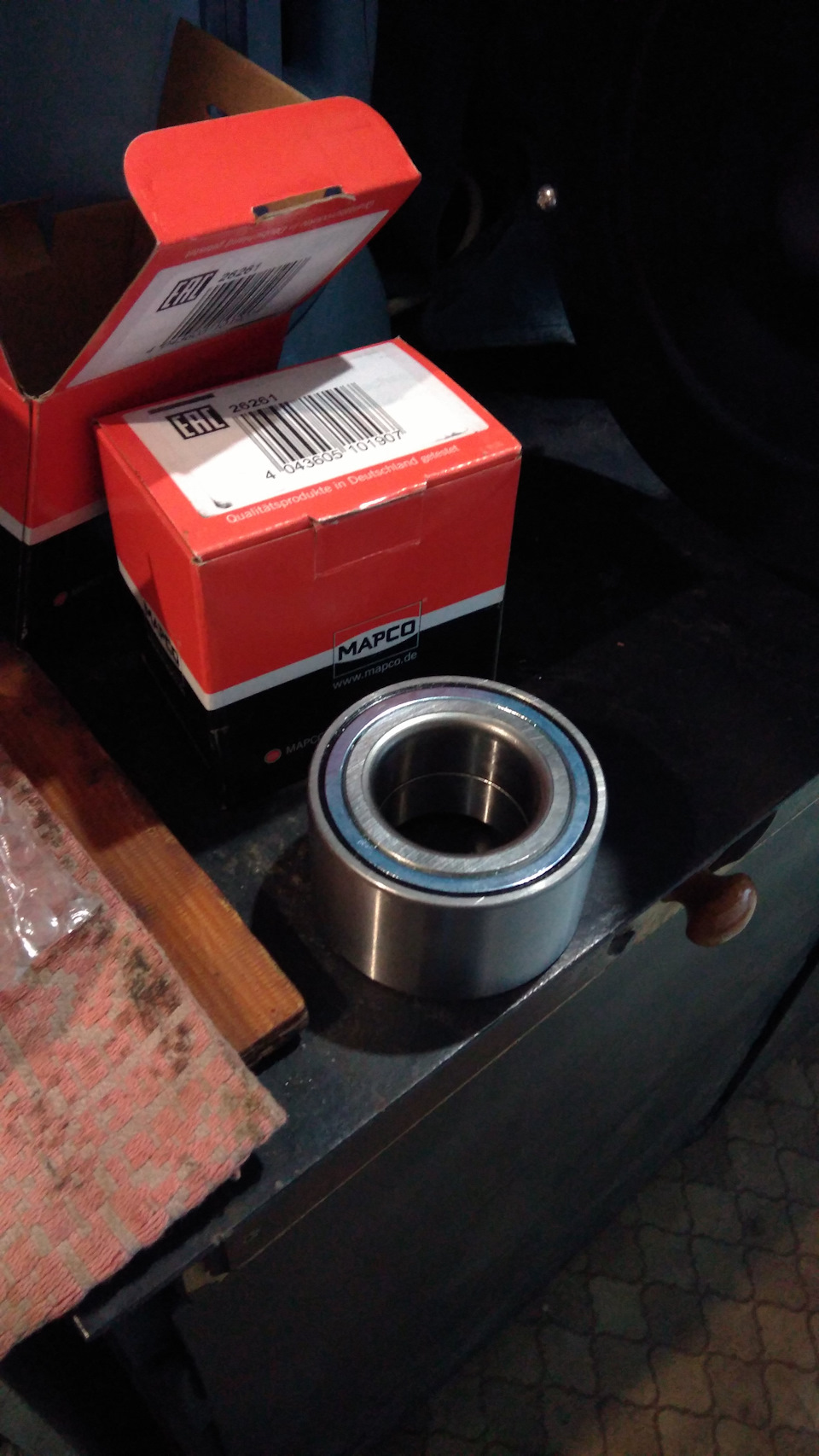 Печальки пост. Правый ступичный подшипник — Geely Emgrand EC7 FE-1, 1,5 ...