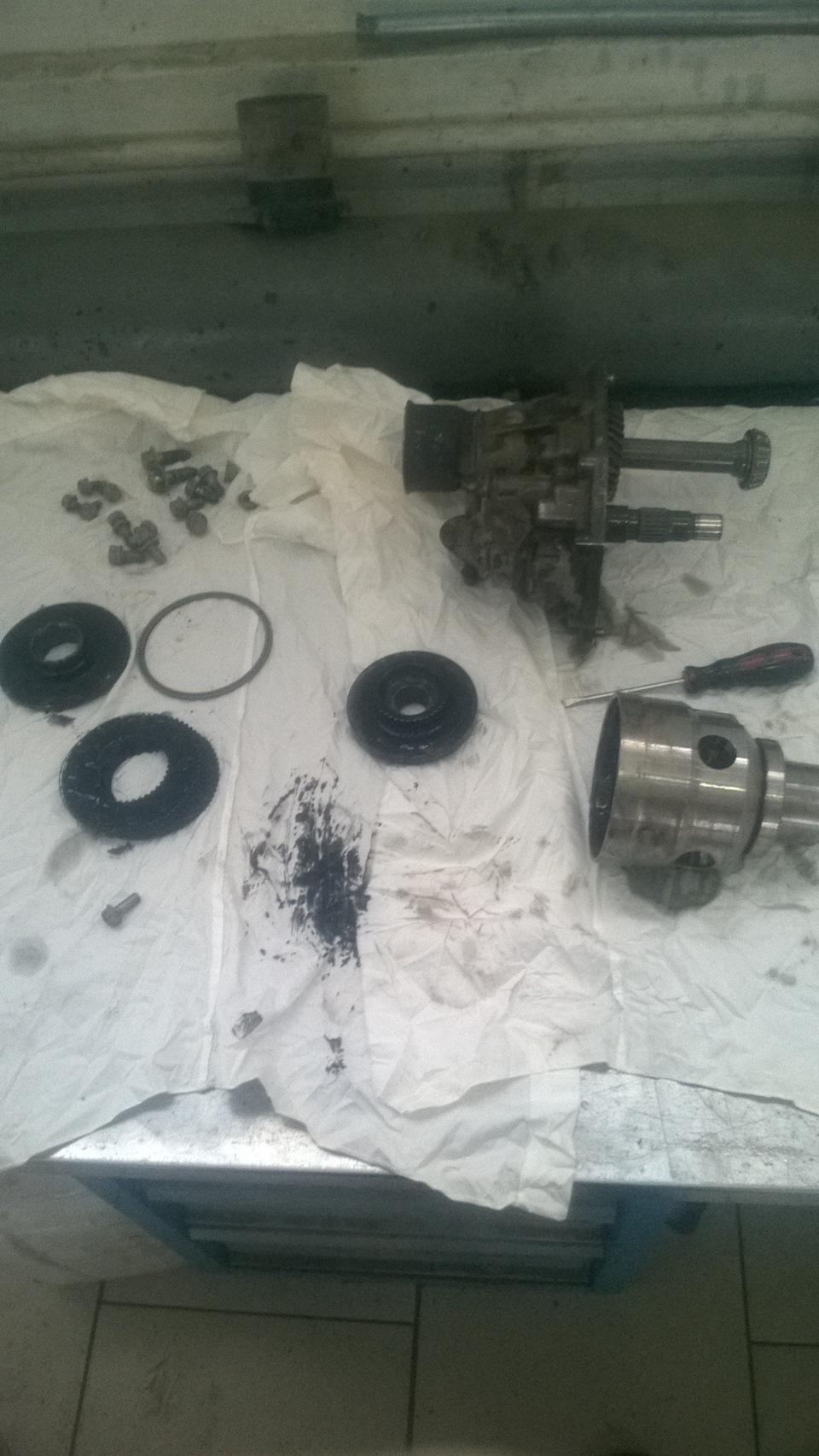 ремонт вискомуфты — Subaru Impreza (GE/GH), 1,5 л, 2008 года | своими ...