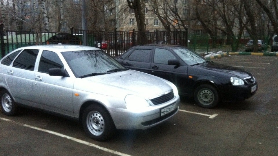 крышка багажника — Lada Приора хэтчбек, 1,6 л, 2010 года | своими ...