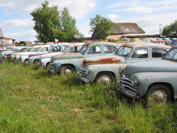 Красинец кладбище автомобилей Черноусово Тульской