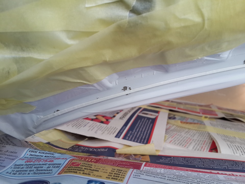 Так посыпалась краска. — KIA Sorento (2G)