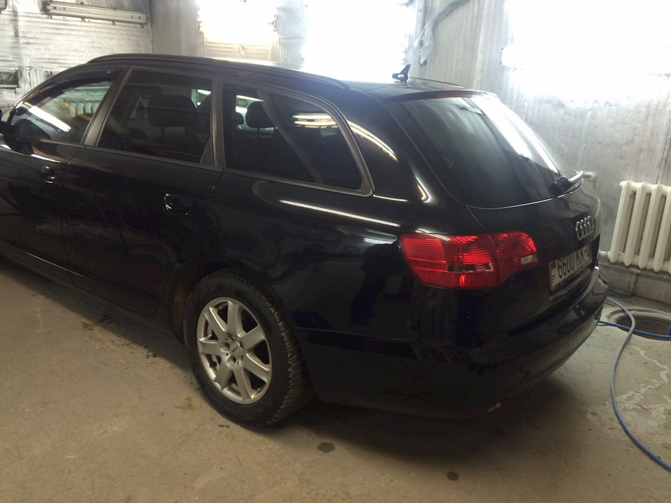 Спойлер на крышку багажника — Audi A6 Avant (C6), 3 л, 2006 года ...