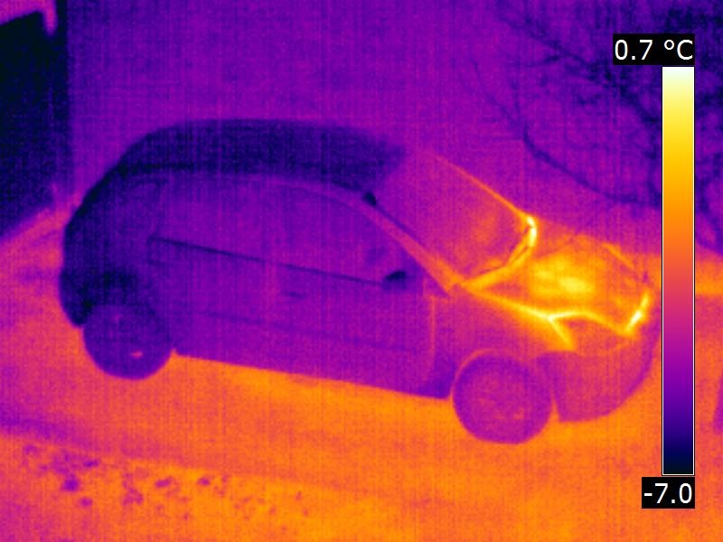 В инфракрасном спектре… — Ford Fiesta (Mk V), 1,4 л, 2006 года ...