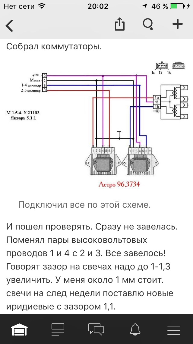 Божья искра схема