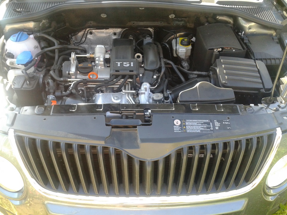 Защитная решетка радиатора — Skoda Yeti, 1,2 л, 2013 года | аксессуары ...