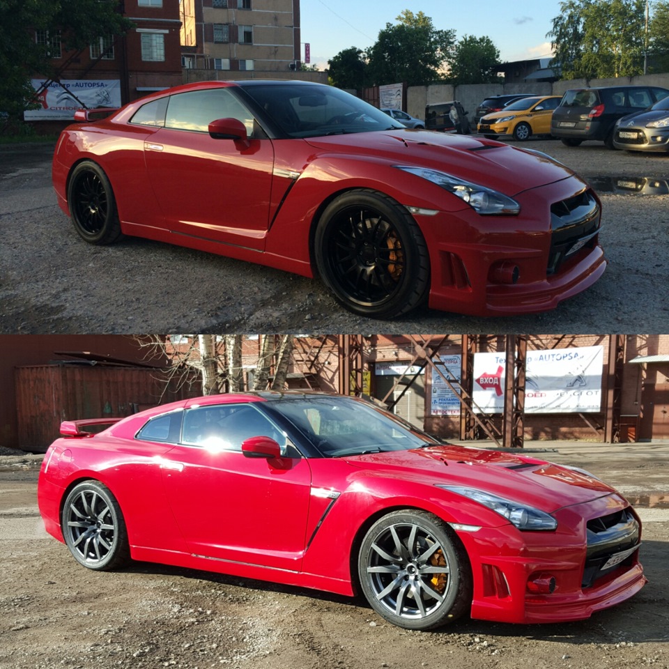 Диски Nissan GTR r35