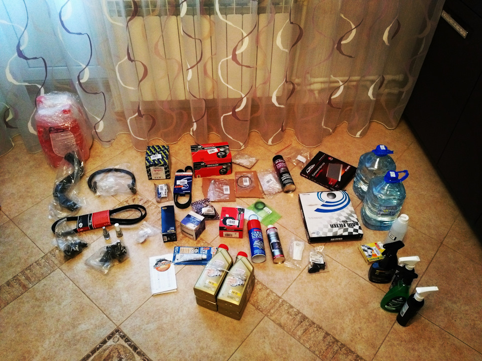 Заложил весь пол в кухне. Номера запчастей будут по тексту записи — Chevrolet Lacetti 5D