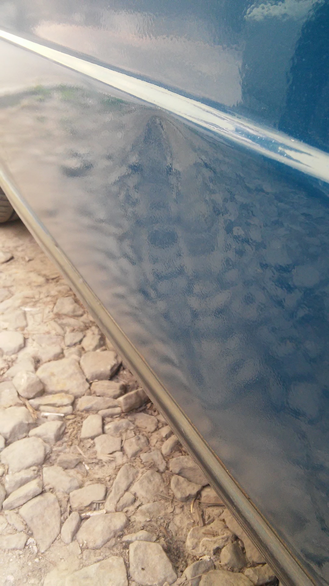 Планирую удалить вмятину на двери, которая была при покупке авто ...