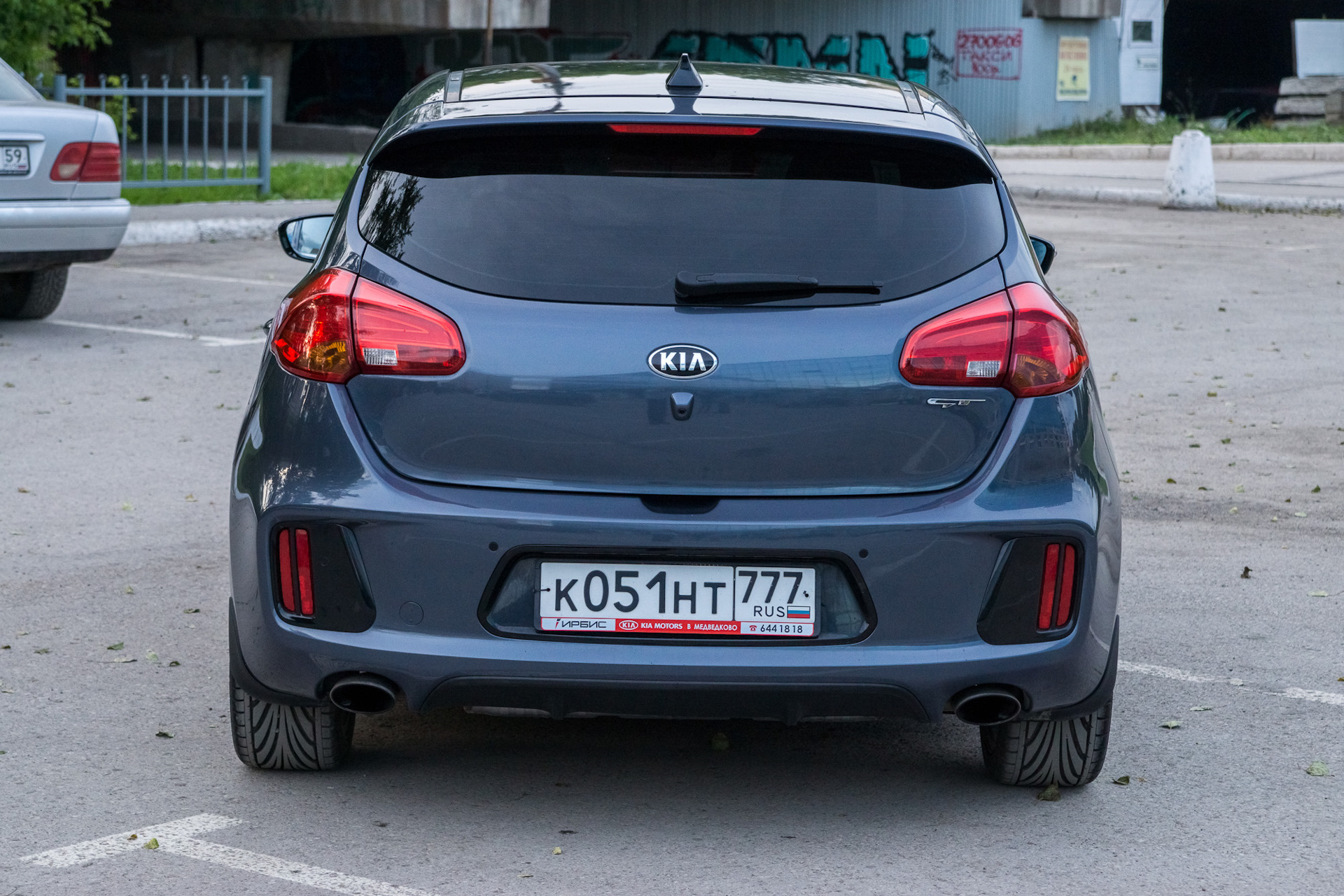 Kia Ceed gt line бампер