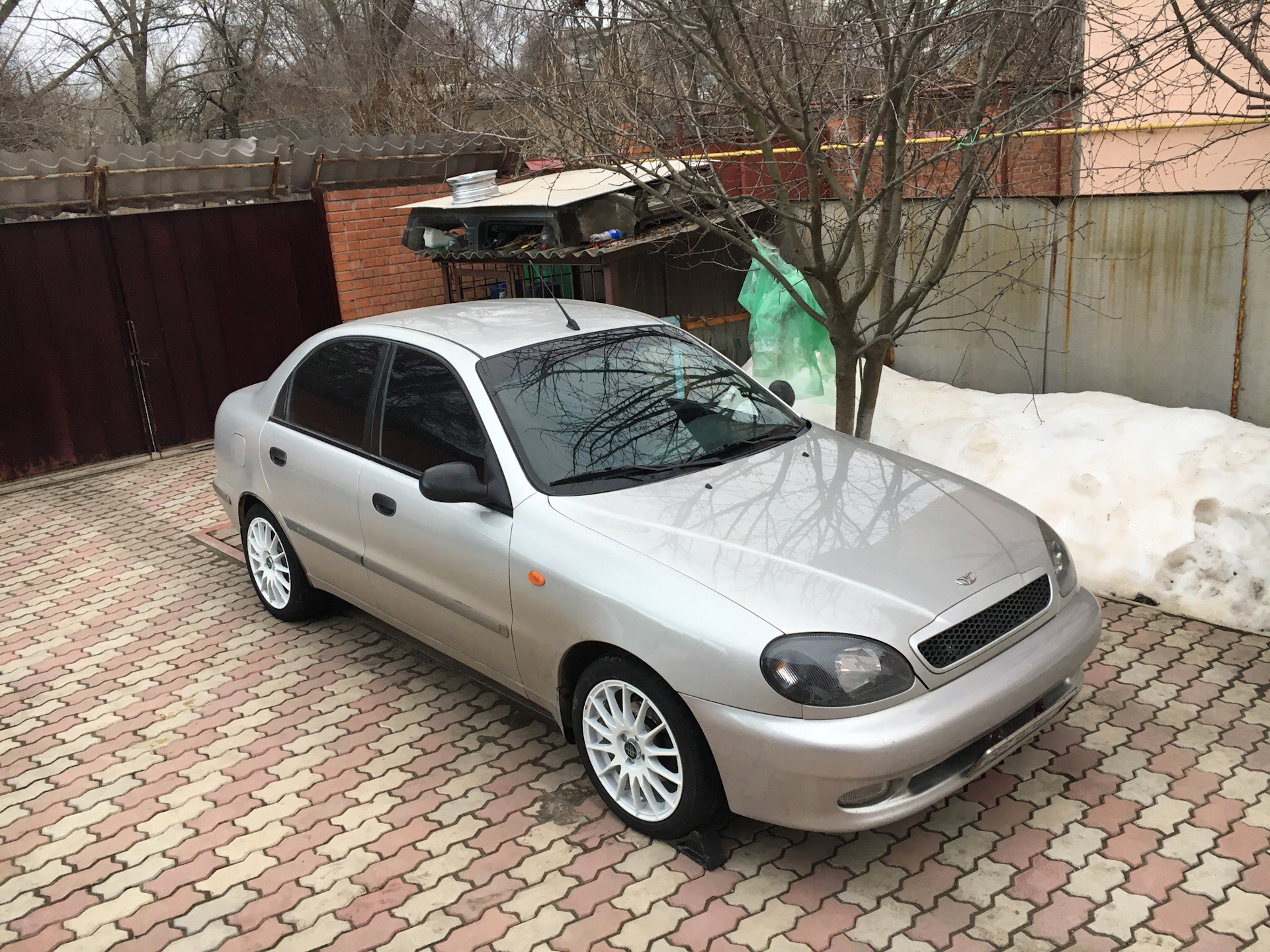 Титаны (с ваз 4,98) 205.45.16 Daewoo Lanos — Daewoo Lanos, 1,6 л, 2004 года  | колёсные диски | DRIVE2