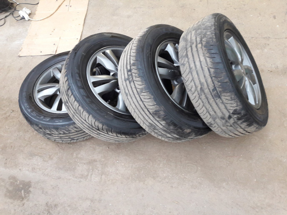 Продам родные диски Hyundai Tucson (продано!) — Hyundai Tucson (JM), 2 ...