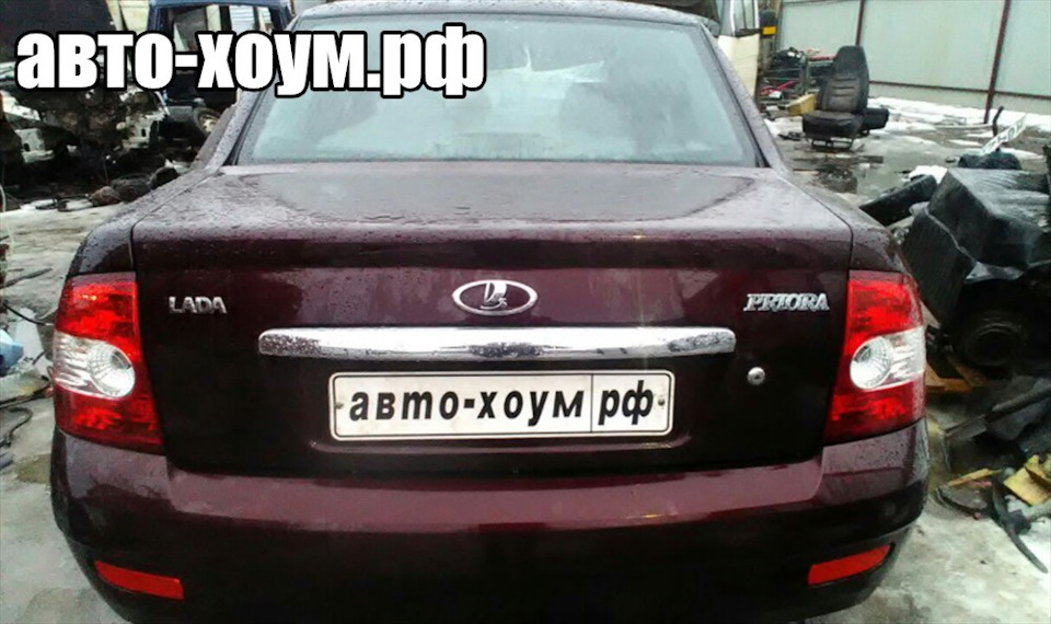 Разбор ВАЗ 2170 приора седан 1.6 16V ЭУР мкпп н/о м73 машина 2013 г.в ...
