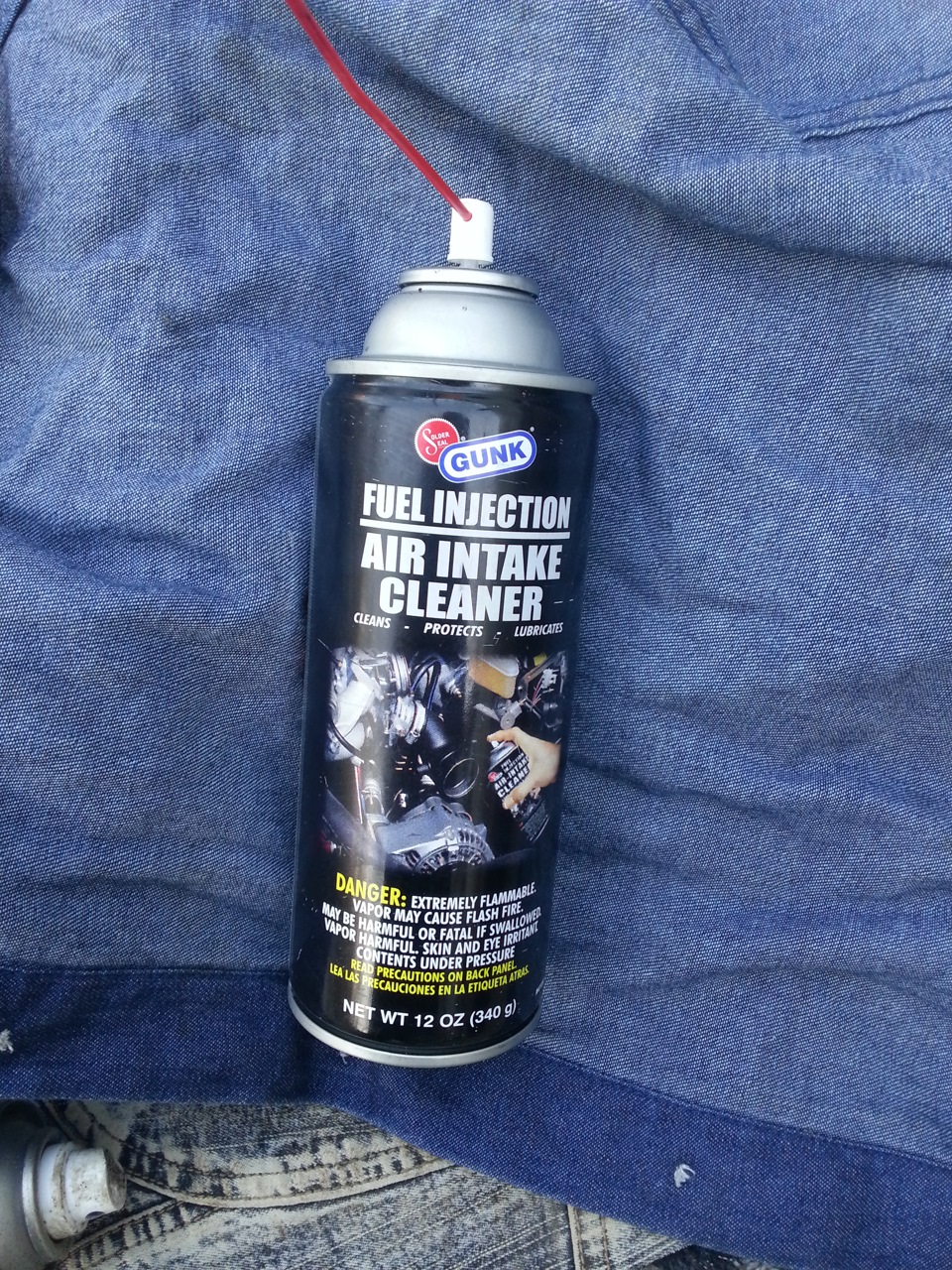 Чистка блока дроссельной заслонки — Toyota Caldina (190), 1,5 л, 1994 ...