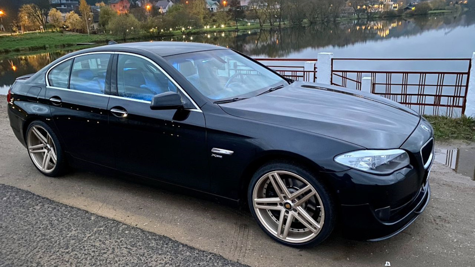 Плавают обороты на вывернутом руле. — BMW 5 series (F10), 3 л, 2011 ...