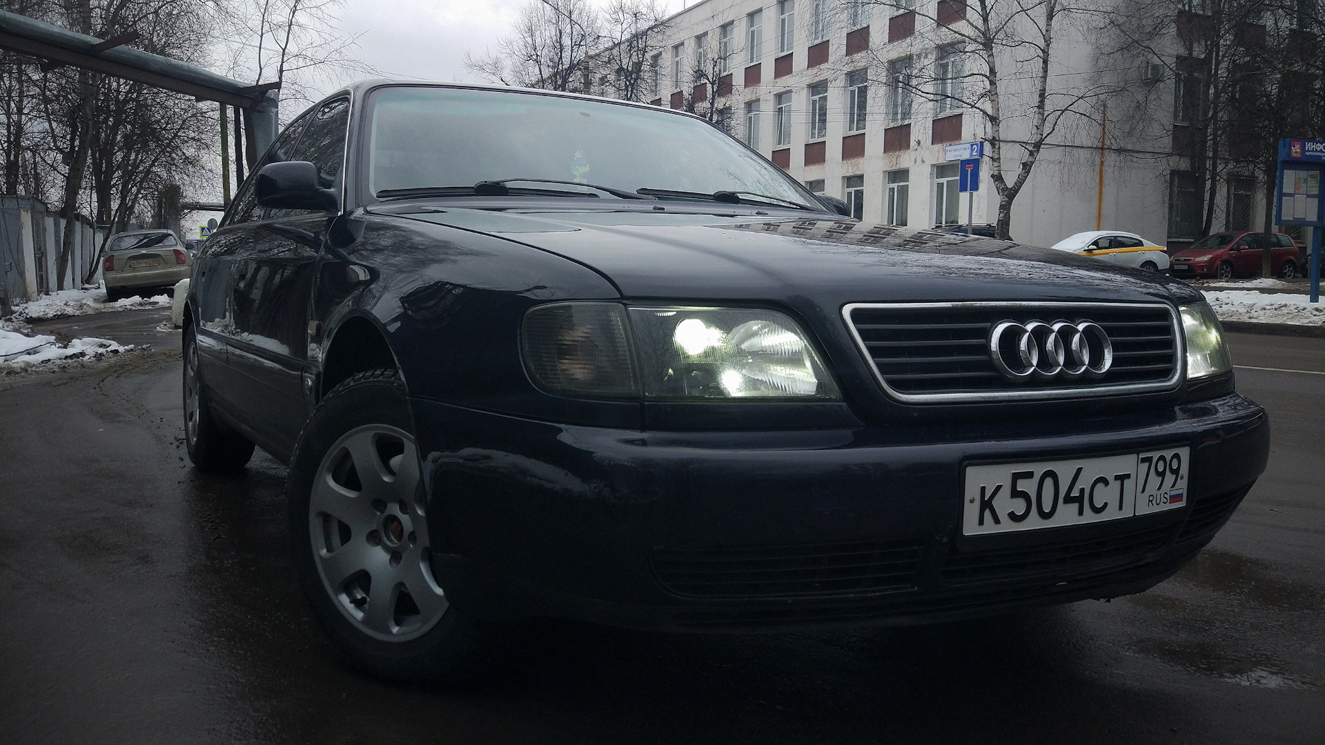 Audi A6 (C4) 2.6 бензиновый 1994 | Dark Bandit 😈 на DRIVE2