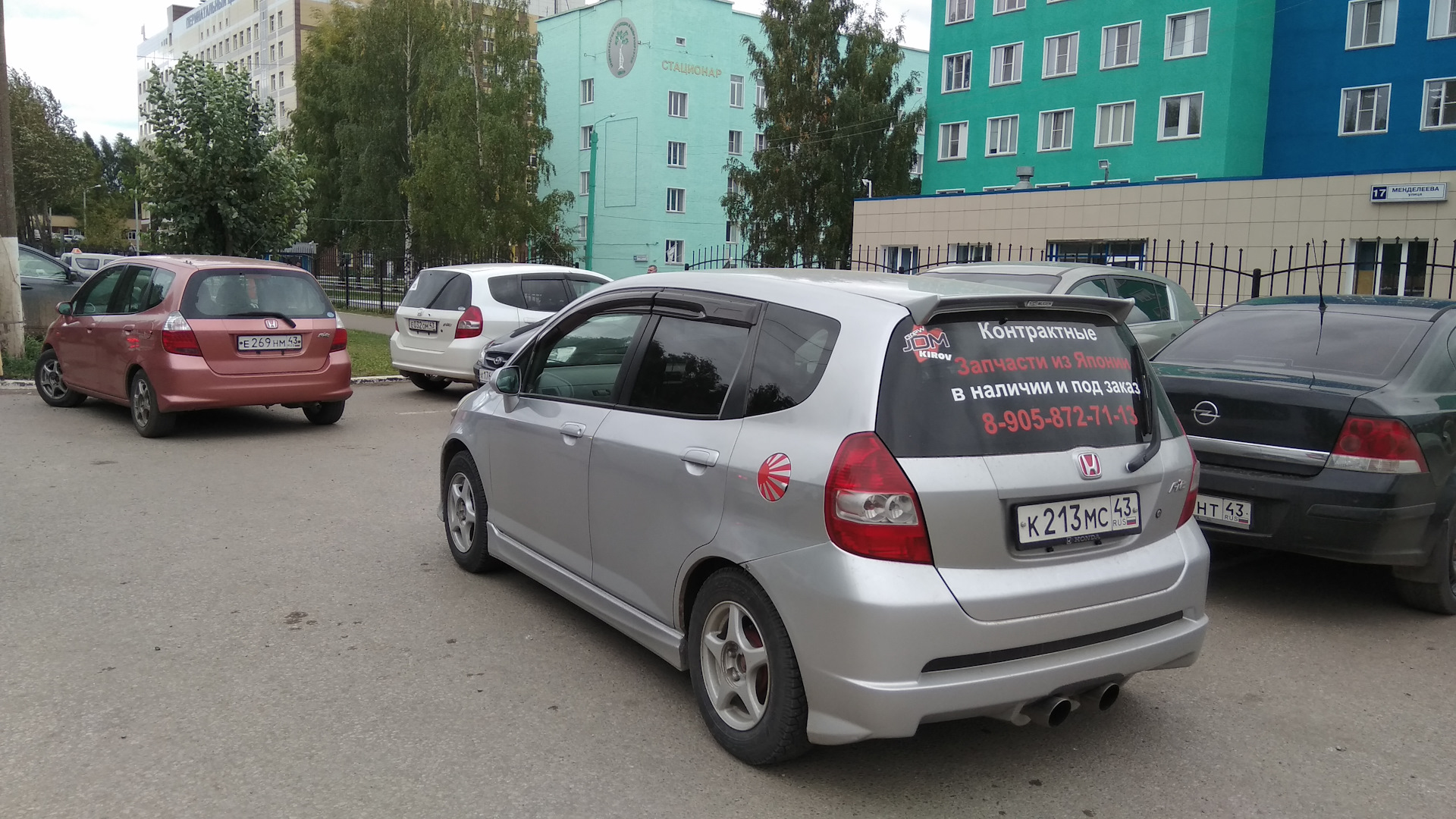 Honda Fit (1G) 1.3 бензиновый 2002 | 