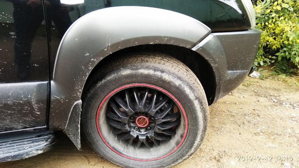 Большой размер колёс, или осенний эксперимент — Hyundai Tucson (JM), 2 ...