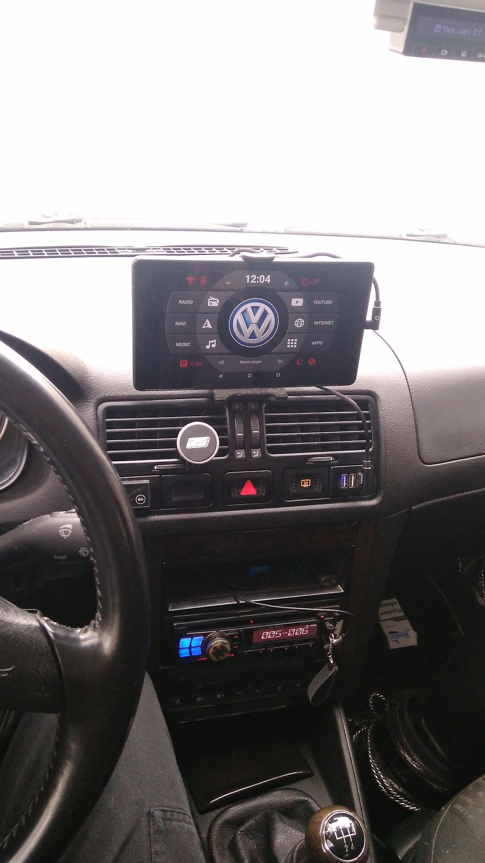 Старичок Nexus 7 2013 в машину. — Volkswagen Golf Mk4, 1,8 л, 2003 года |  автозвук | DRIVE2