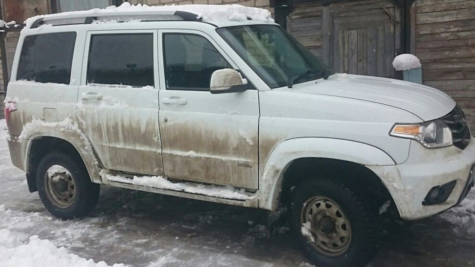 Опять 25.Запахло жженым от колеса. — УАЗ Patriot, 2,7 л, 2005 года ...