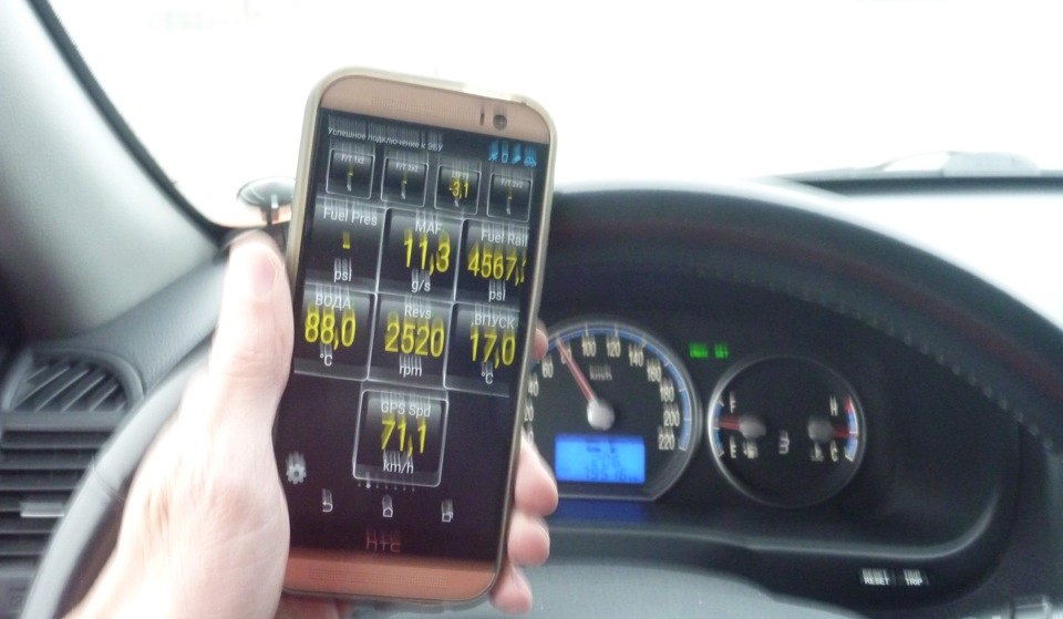 Photo from the logbook Hyundai Santa Fe (2G)