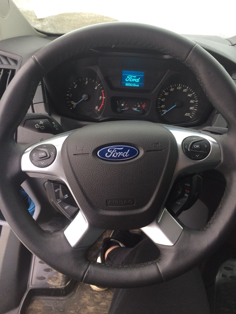 Ford transit как снять руль Замена руля с круизом - Ford Transit (8G), 2,2 л, 2016 года стайлинг DRIVE2