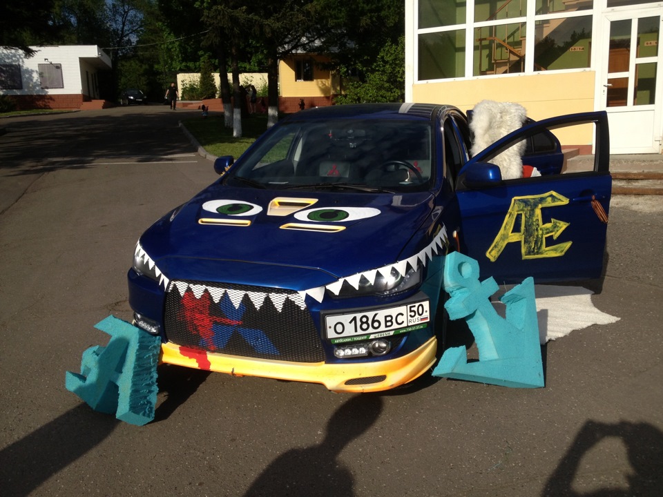 Аквагрим для Ланы или морской патруль — Mitsubishi Lancer X, 1,8 л ...