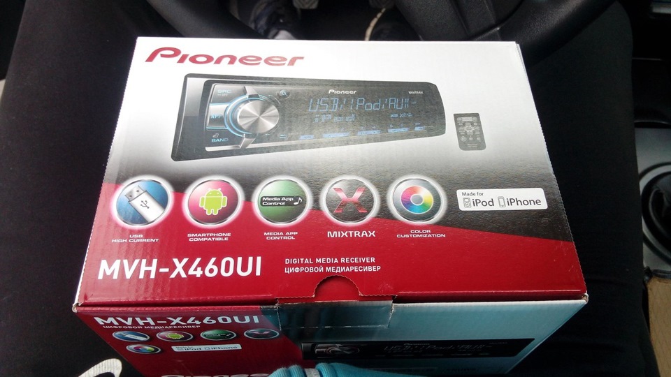 Схема подключения pioneer mvh x460ui