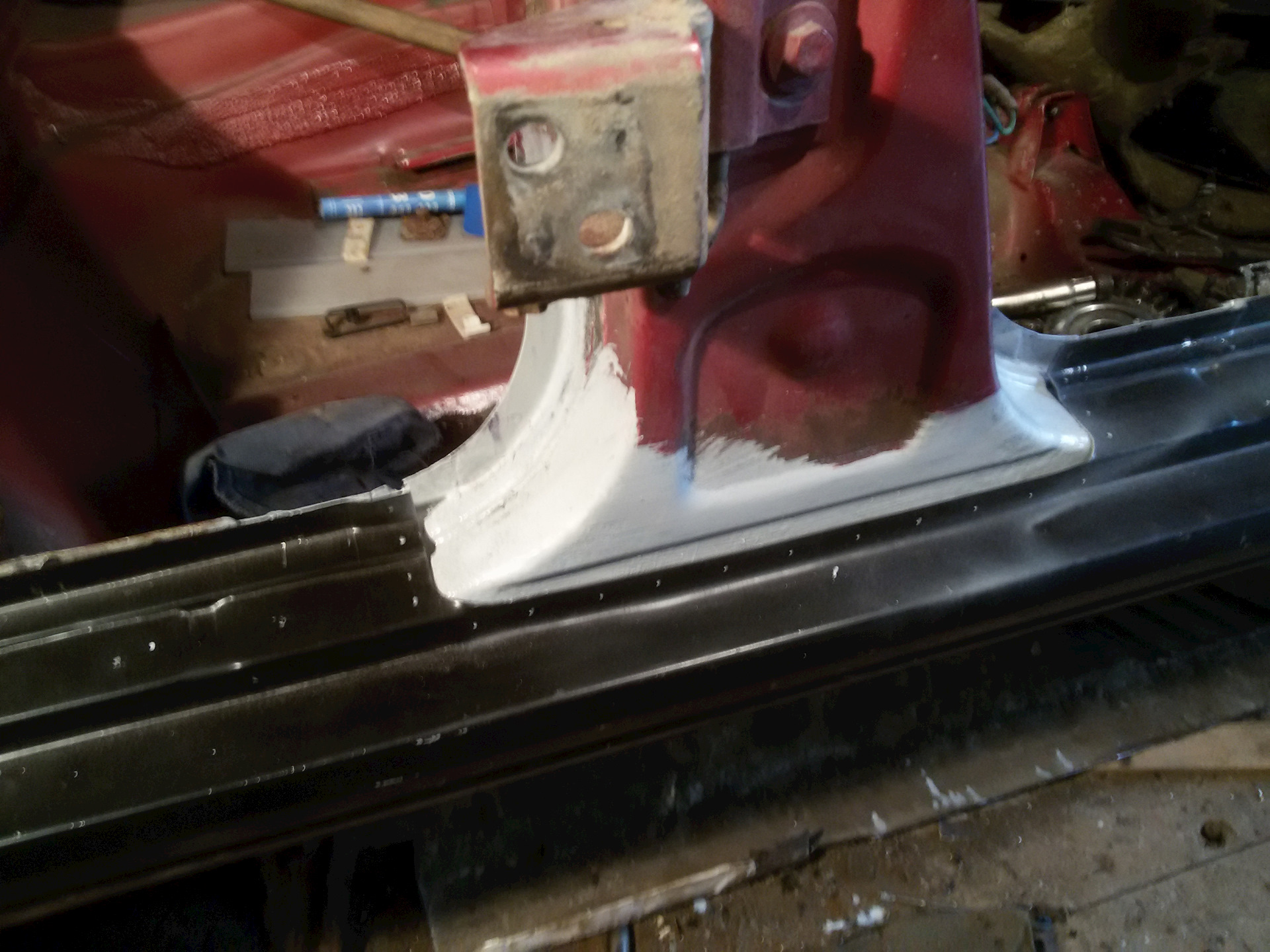 Переварка порогов — Audi 80 (B3), 1,8 л, 1987 года | своими руками | DRIVE2