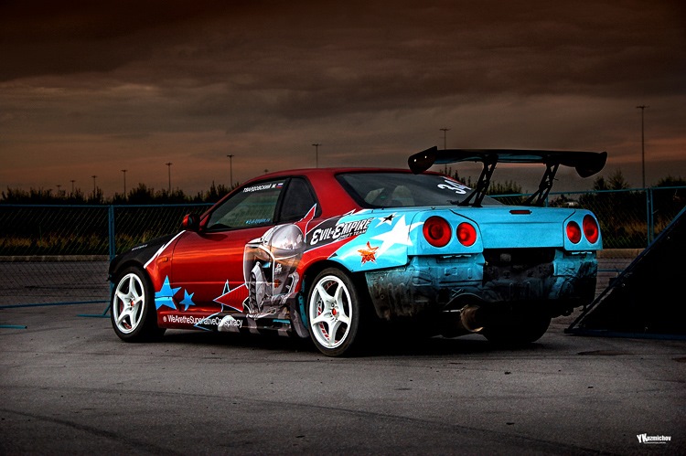 Nissan Skyline r33 ливрея