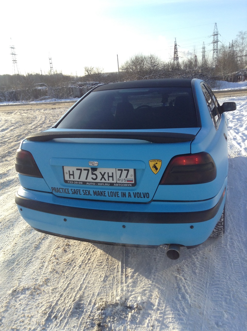 Practice safe sex . Make love in a volvo — Volvo S40 (1G), 1,6 л, 2002 года  | стайлинг | DRIVE2