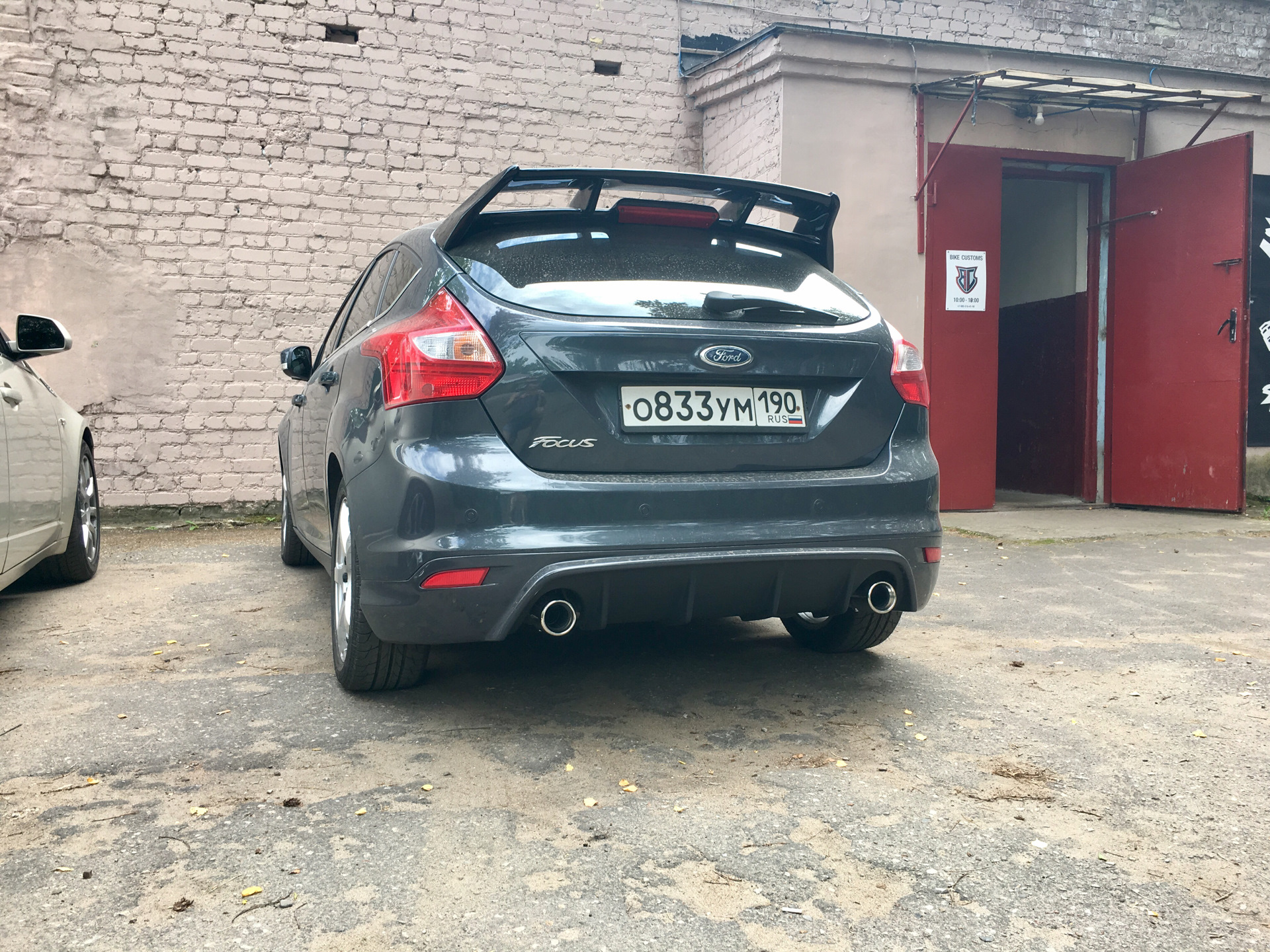 6. St выхлоп ford focus. выхлоп форд фокус 3. выхлоп форд фокус 3 седан. 6 выхлоп.