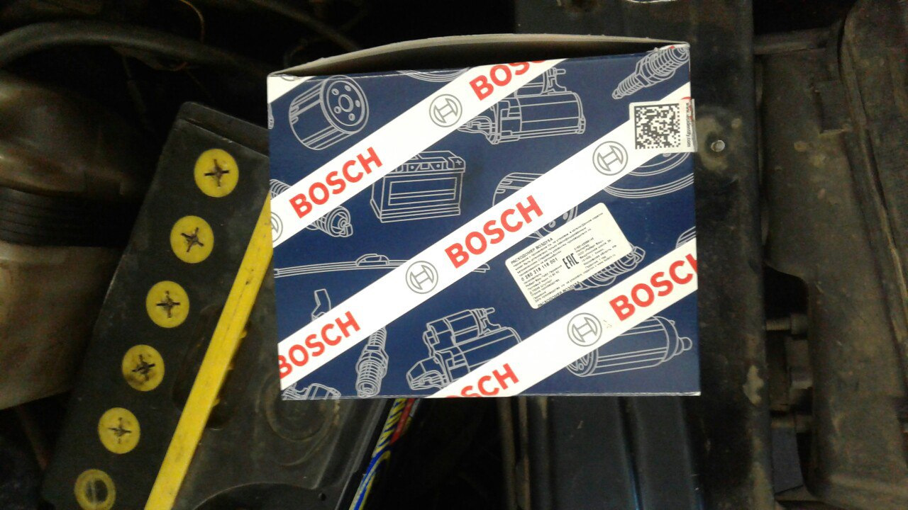 Датчик ДМРВ 'BOSH' + брелок с Aliexpress — Lada 2114, 1,5 л, 2007 года ...