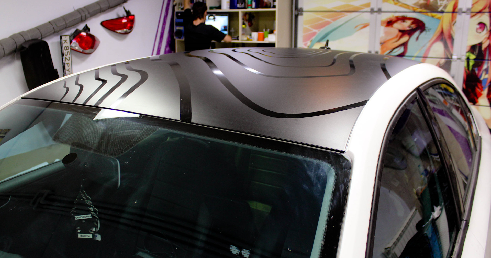 Необычная крыша на WV Jetta — VinilStudio-62 на DRIVE2