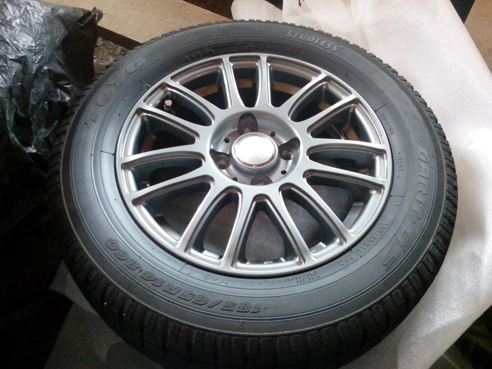 Зимняя резина Toyo Garit G5 185/65 R14 86Q — Honda Airwave, 1,5 л, 2005 ...