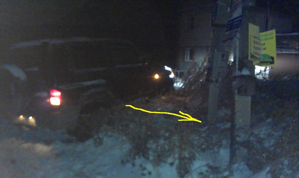 До Столба — оставалось — 1,5м. Чудом остановил снежный сугроб … — ТагАЗ ...