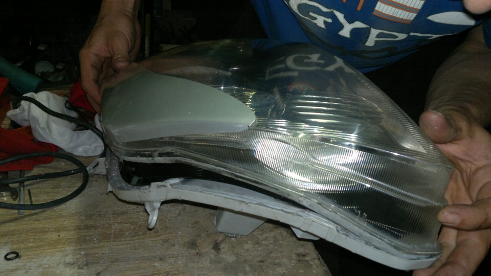 запотевание фары! — Toyota E120, 1,5 л, 2002 года | своими руками | DRIVE2