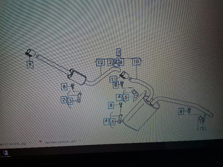 Выхлопная система шкода рапид схема фото