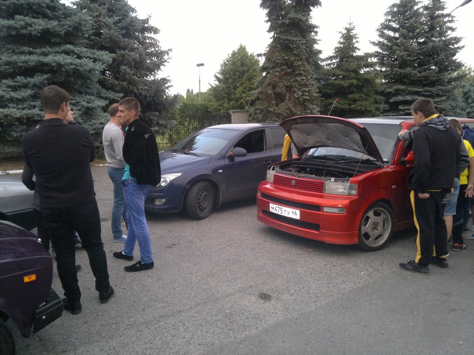 Очередная сходка любителей Автозвука — Lada Приора седан, 1,6 л, 2012 ...