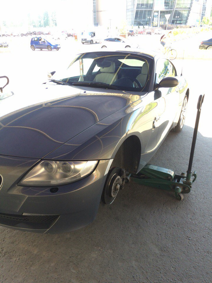 Колейность — устранение — BMW Z4 Coupe (E86), 3 л, 2007 года | шины ...