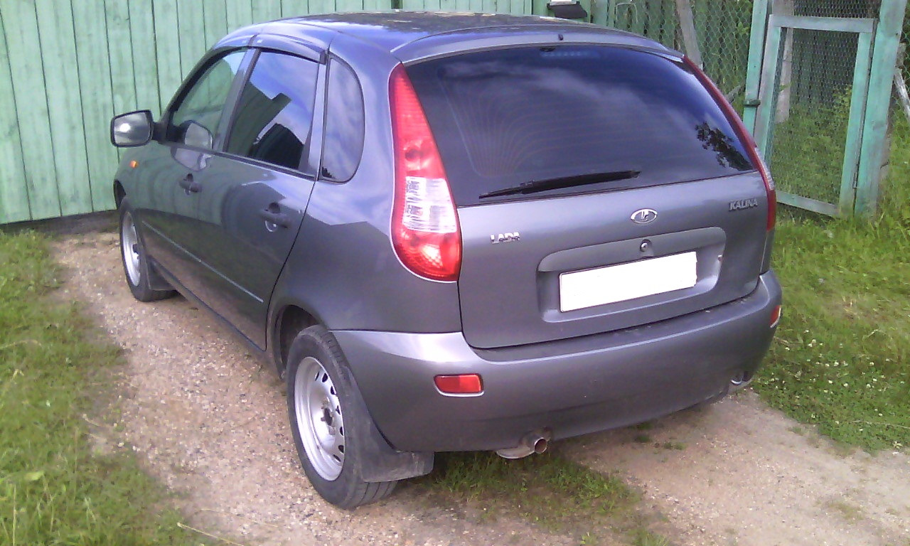 Наконец то затонировался))) — Lada Калина Хэтчбек (1G), 1,6 л, 2010 ...