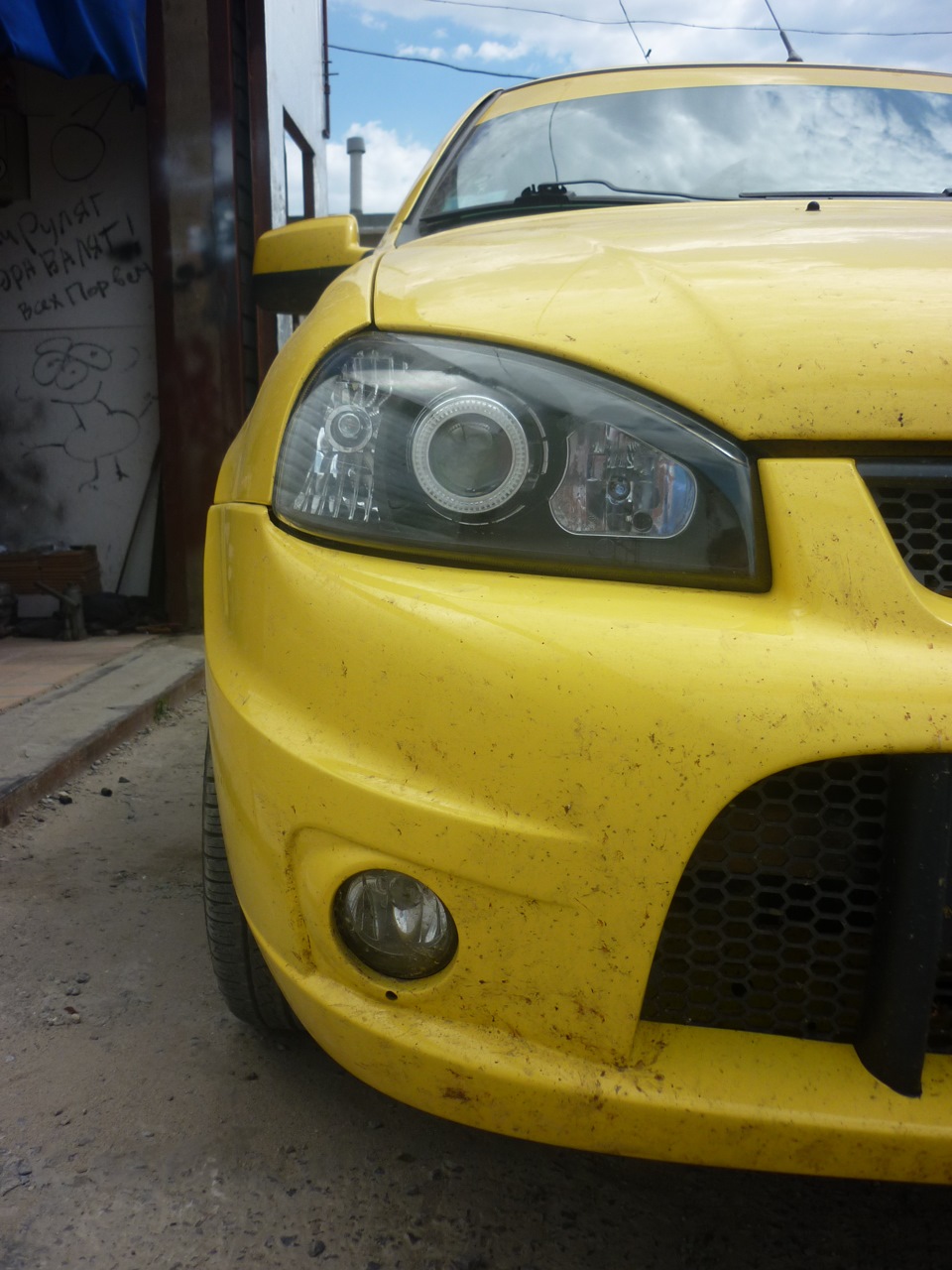 Линзы — Lada Калина Спорт (1G), 1,6 л, 2012 года | тюнинг | DRIVE2