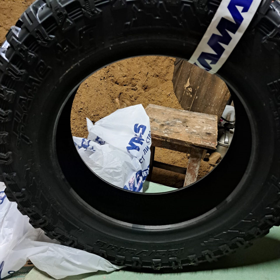 Новая резина: KAMA FLAME M/T (HK-434) 185/75 R16 — Lada 4x4 5D, 1,7 л ...