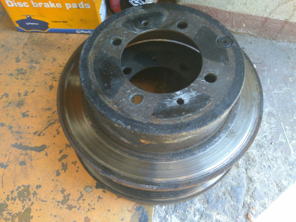 Как подтянуть ручник на LANCER 9? Точим диски — Mitsubishi Lancer IX, 1 ...