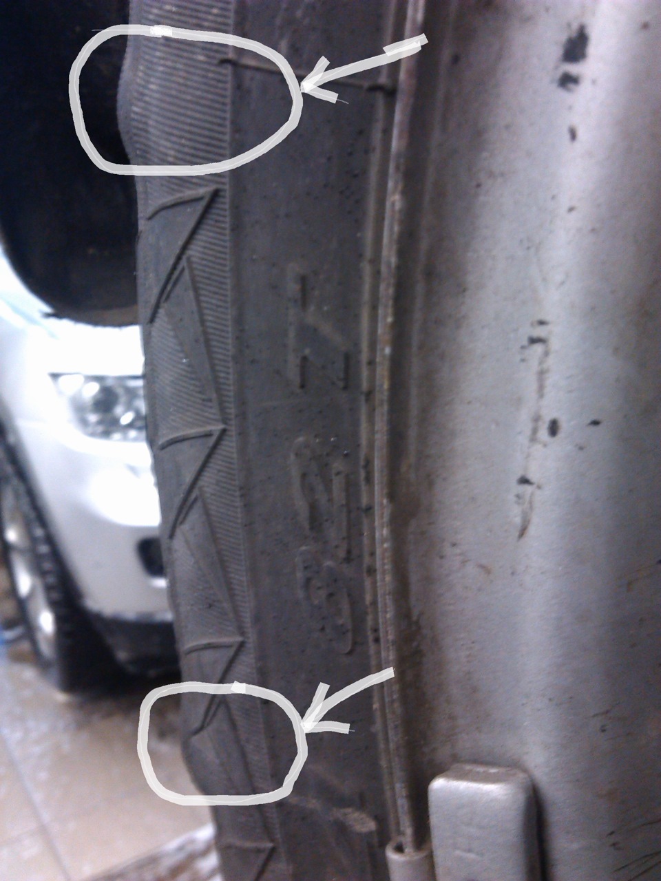 Качество резины — Nissan Almera V (G11/15), 1,6 л, 2014 года | шины ...