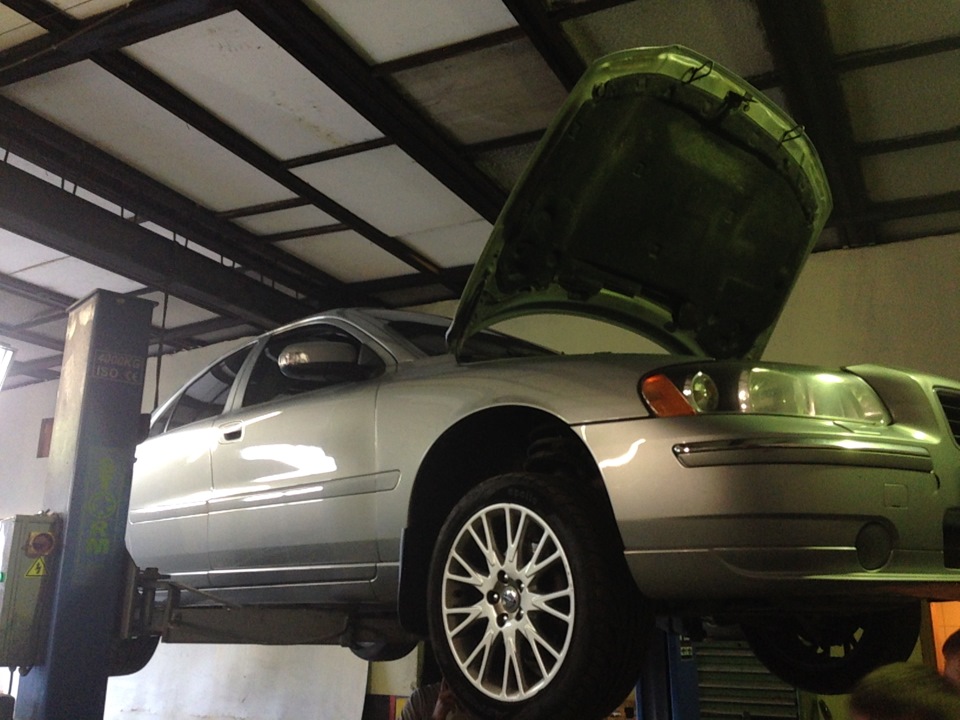 Первое обслуживание после покупки — Volvo S60 (1G), 2,4 л, 2008 года ...