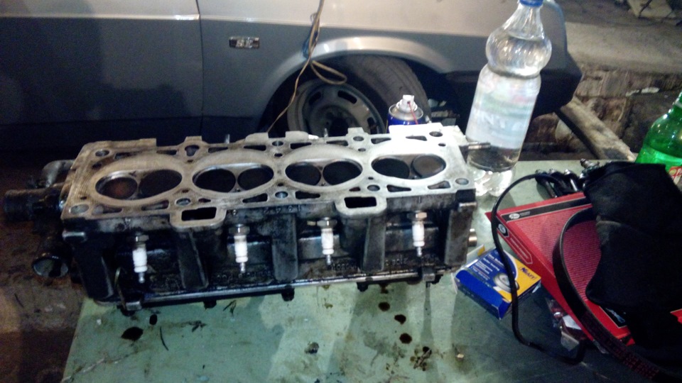 Пробило прокладку под головой между 2-3 цилиндром — Lada 21099, 1,5 л ...